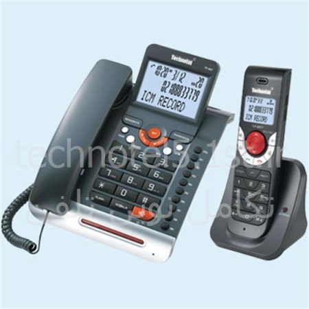 تلفن تکنوتل بی سیم منشی دار مدل TF 607
