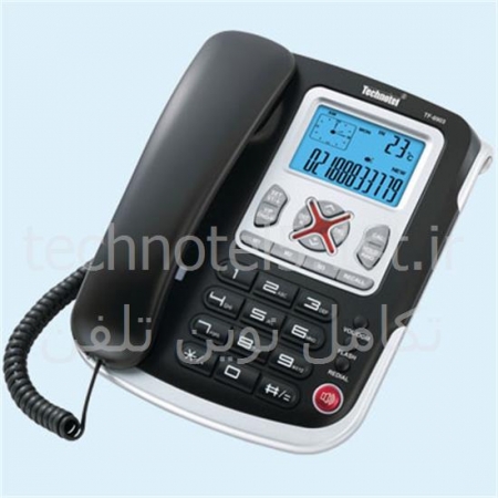 تلفن تکنوتل سه زبانه اذان گوی مدل TF 6903