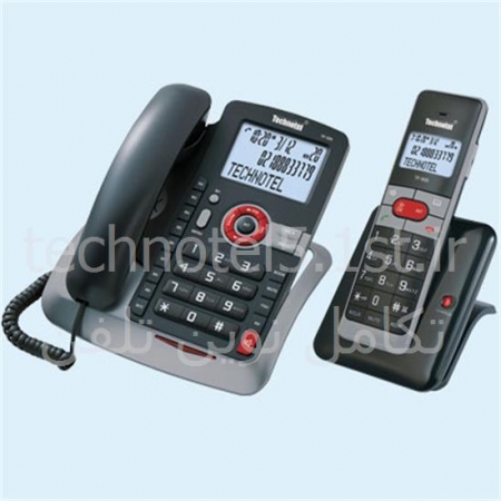  گوشی تلفن مدل TF 505 تکنوتل دو گوشی 