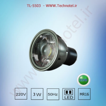لامپ هالوژن پایه سوزنی مدل TL-5503تکنوتل