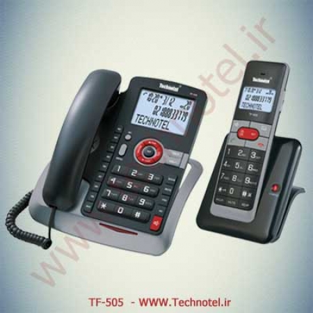 تلفن  بیسیم مدل TF-505تکنوتل