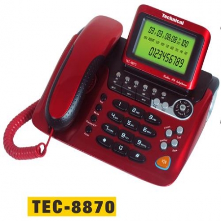 تلفن مدل TEC-8870 تکنیکال 