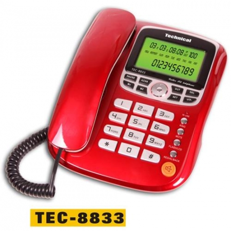 تلفن مدل TEC-8833 تکنیکال 