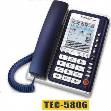 تلفن مدل TEC-5806 تکنیکال