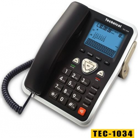 تلفن مدل TEC-1034  تکنیکال 